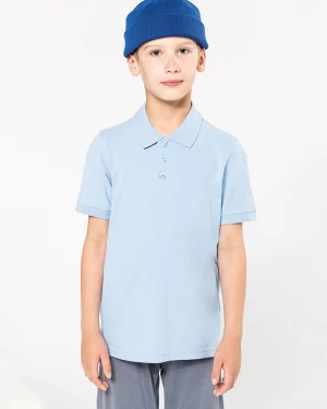 k249 - basic kinder polo bedrukken - kinder t-shirt ontwerpen en bedrukken