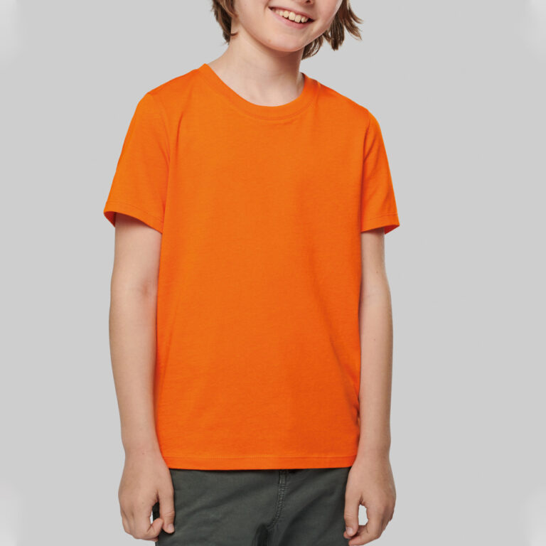 k3027 - kinder t-shirt bio katoen bedrukken -