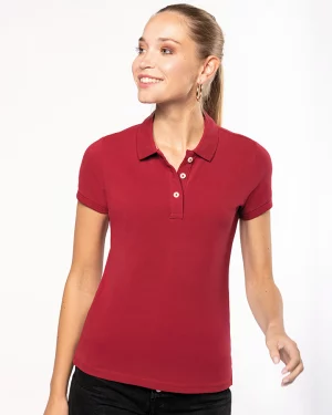 kv2207 - premium vintage dames polo bedrukken -