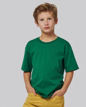 ns306 - premium oversized biokatoen kinder t-shirt -