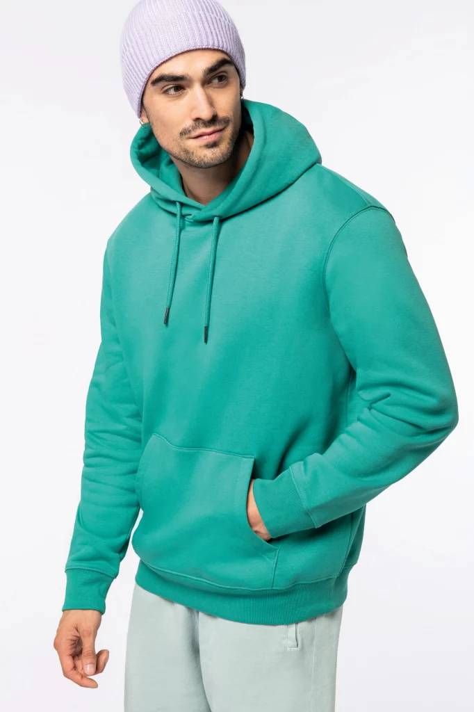 ns401 - premium organic cotton unisex hoodie - katoenen pet bedrukken