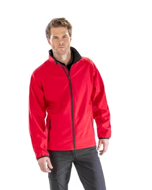 r231m - heren softshell jas bedrukken -