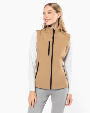 k404 - dames softshell bodywarmer ontwerpen en bedrukken - goedkoop bedrukt t-shirt