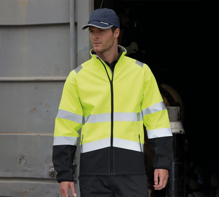 r450x - reflecterende softshell jas ontwerpen en bedrukken -