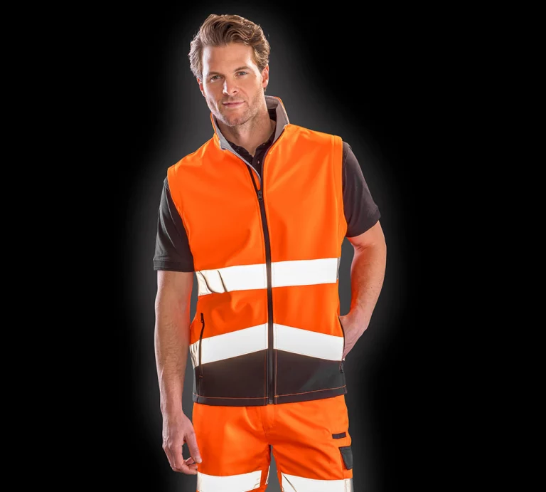 r451x - reflecterende softshell bodywarmer ontwerpen en bedrukken -