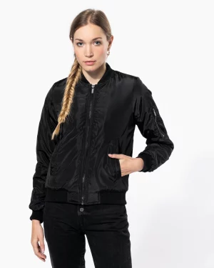 k6123 - dames bomberjacket ontwerpen en bedrukken -