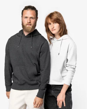 ns411 - gerecyclede unisex hoodie ontwerpen en bedrukken -