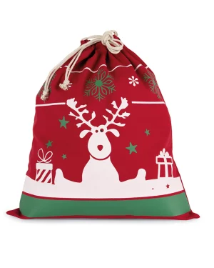 ki0735 - rugzak met koord en kerstmotieven ontwerpen en bedrukken - tote bag bedrukken