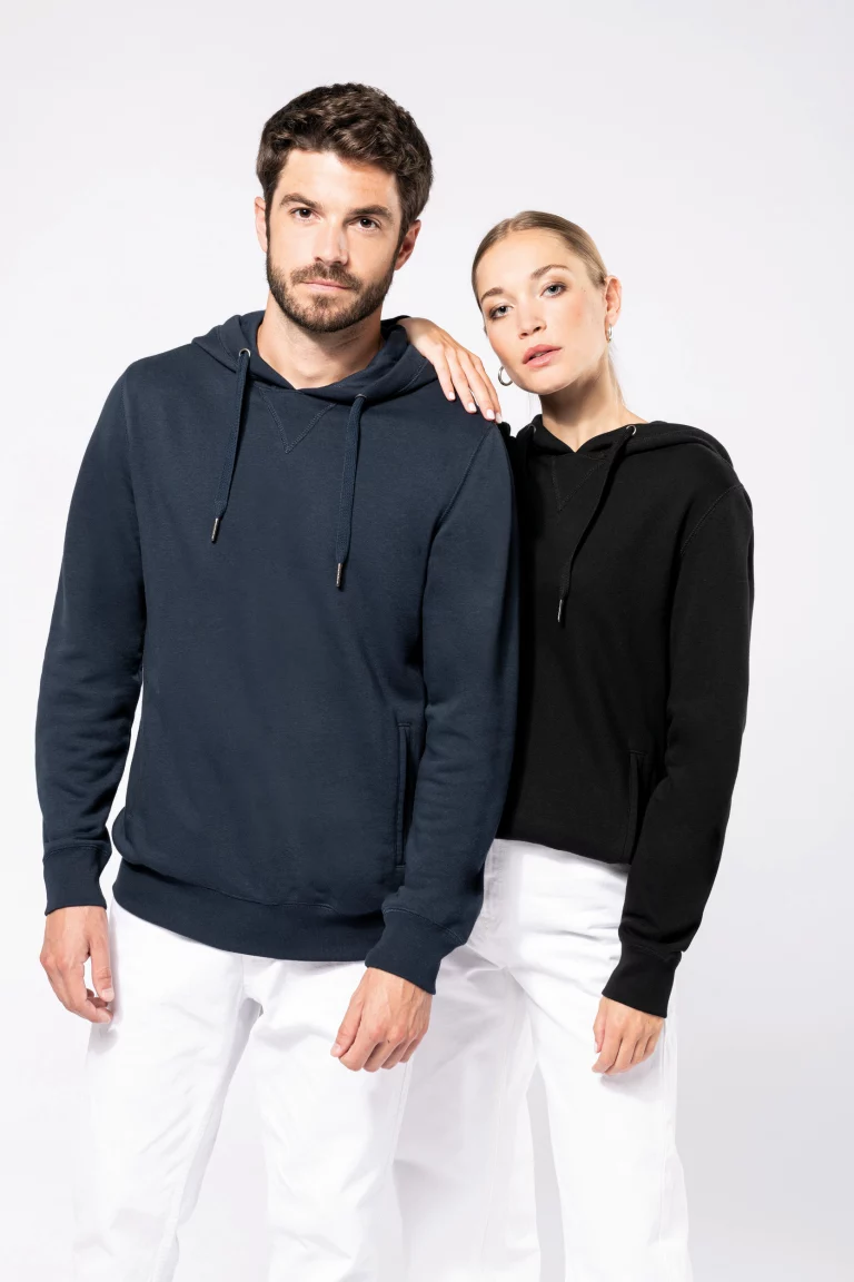 k4009 - unisex basic biokatoen hoodie -