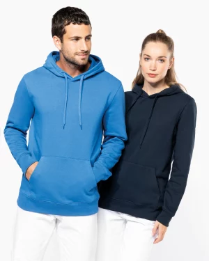 k4037 - unisex premium biokatoen hoodie met raglan mouwen - goedkoop bedrukt t-shirt