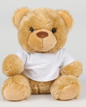 mm030 - teddybeer met t-shirt - muts bedrukken