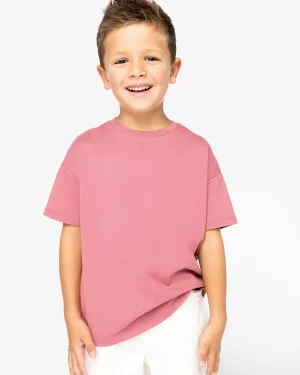 ns340 - premium oversized biokatoen kindershirt -